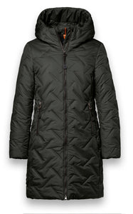 District Salt Lake Dark Olive Coat