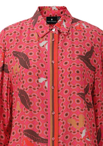 Emily Kiki Tanisha Beetroot Blouse