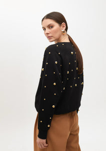 Maggie Stud Sweatshirt