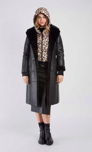 Bella Leopard Hood