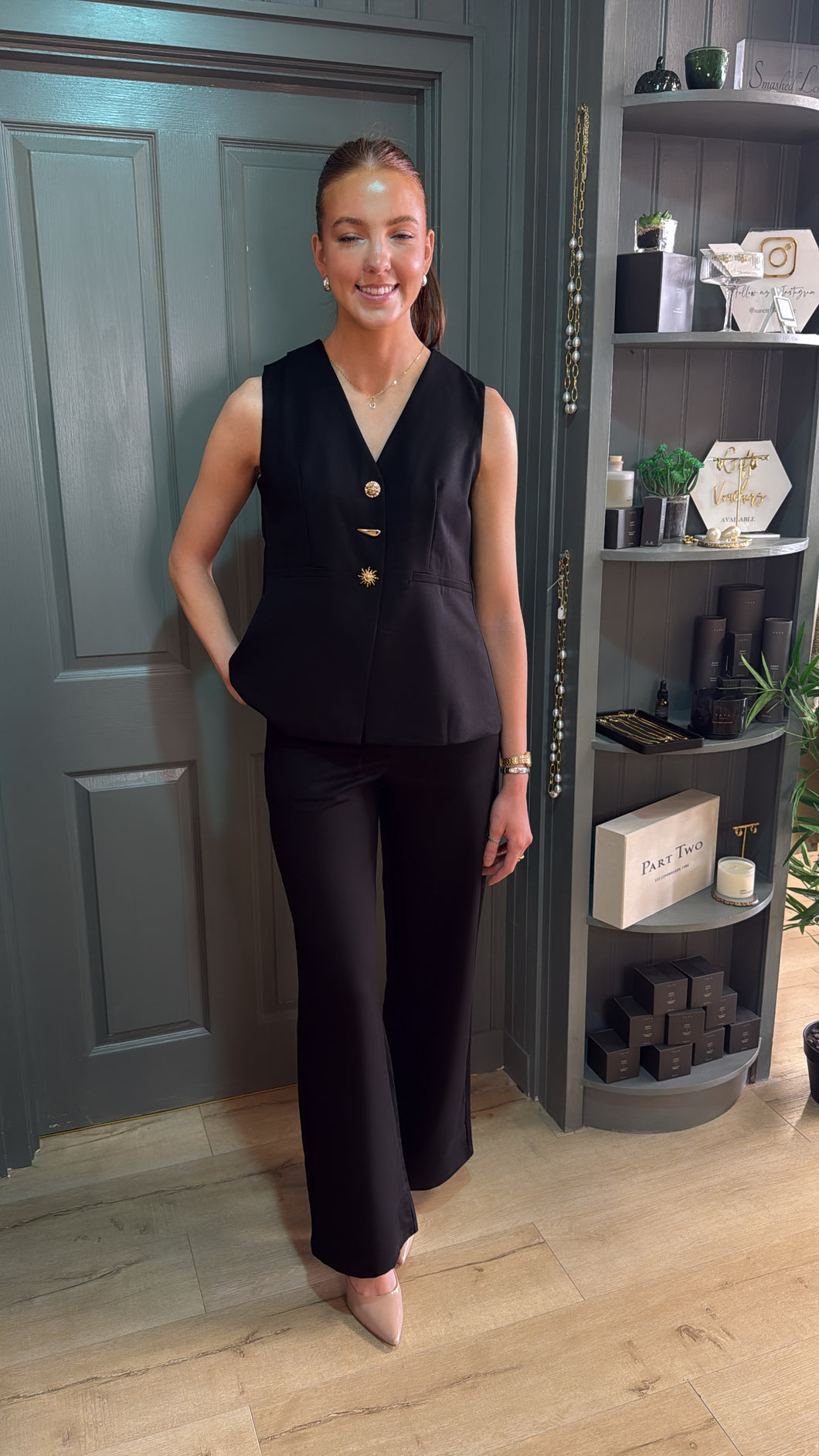 Connie Black Co-Ord