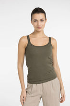 Load image into Gallery viewer, Yaya  Army Green Singlet
