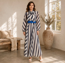Load image into Gallery viewer, SJ Horizon Stripe Maxi Dress
