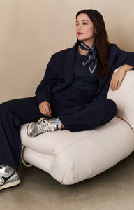 Yasmine Inkwell Bomber Blazer