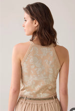 Load image into Gallery viewer, Selena Halter Rib Top Printed
