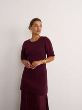 Load image into Gallery viewer, Carrie Merlot Dress

