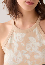 Load image into Gallery viewer, Selena Halter Rib Top Printed
