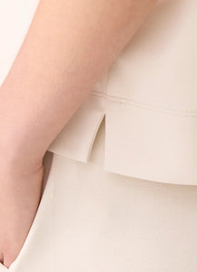 Selena Ivory Scuba Top