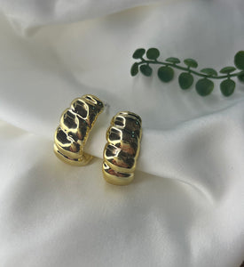 Sophia Gold Chunky Hoops