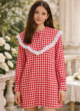 Load image into Gallery viewer, Kellie Gingham Dress

