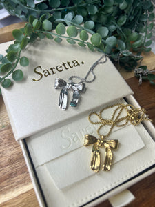 Sophia Bow Necklace