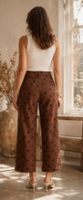 Load image into Gallery viewer, Lara Polka Barrel Jean in Brown
