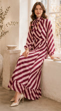 Load image into Gallery viewer, SJ Menton Stripe Maxi Dress
