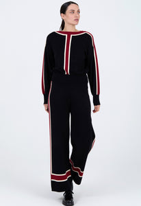 Skatie Knit Red Trim