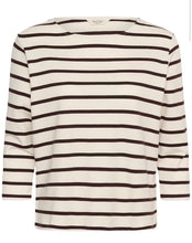 Load image into Gallery viewer, Part Two NelaPW T Shirt Mole Stripe *NEW
