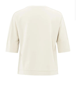 Yasmine Off White Tee