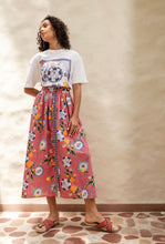 Load image into Gallery viewer, Emily Lovelock Bernie Skirt Lava Red
