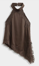 Load image into Gallery viewer, Lara Chocolate Lace Halterneck *NEW

