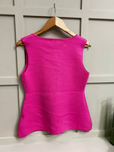 Load image into Gallery viewer, Chloe Deep Pink Longline Waistcoat
