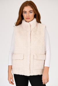 Jayne Cream Gilet