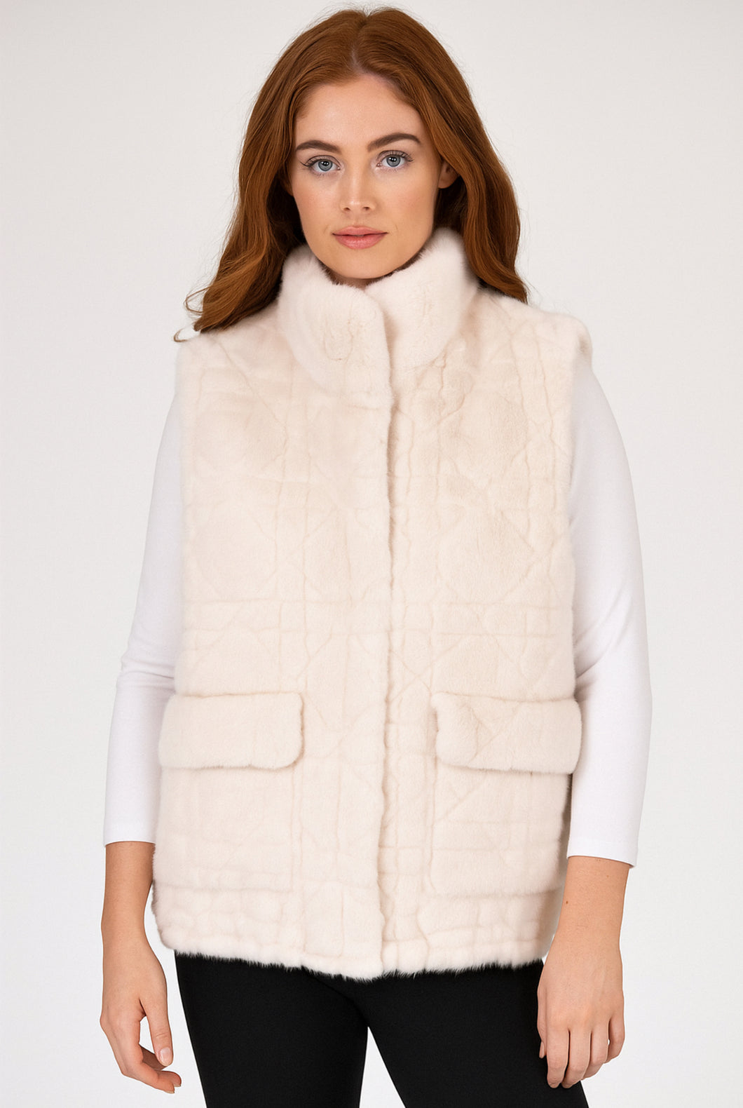 Jayne Cream Gilet