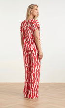 Load image into Gallery viewer, Sadie Red Print Trousers
