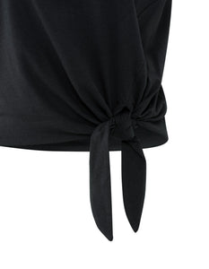 Yasmine  Sleeveless Top Washed Black