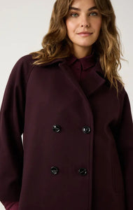More and More Short Coat Ruby