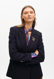 Maggie Pinstripe Blazer