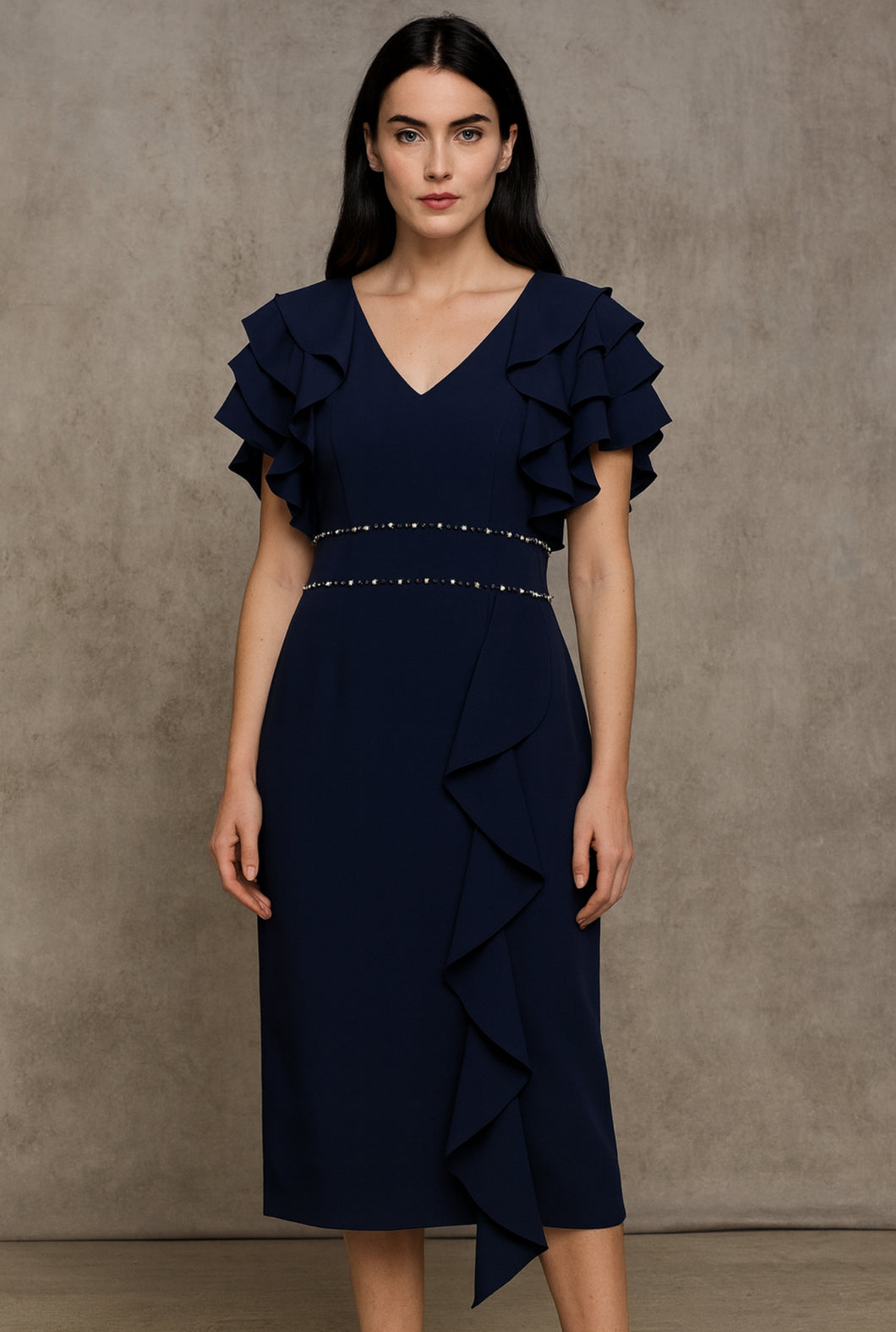 Lizabella Navy Dress 2185
