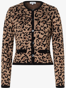 More and More Jacquard Cardigan