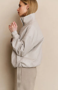 Yasmine Faux Leather Jacket