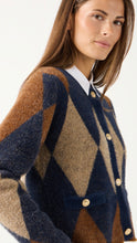 Load image into Gallery viewer, More and More Argyle Cardigan
