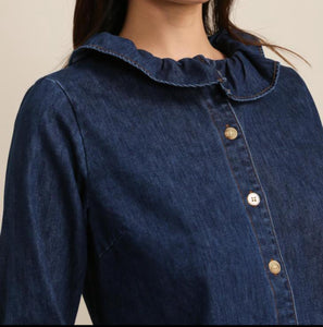 Lauren Dark Denim Shirt