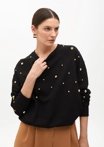 Maggie Stud Sweatshirt