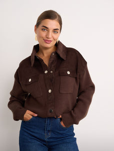 Connie Chocolate Jacket