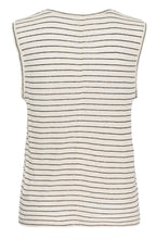 Load image into Gallery viewer, Part Two BrianiePW Top Navy Stripe *NEW
