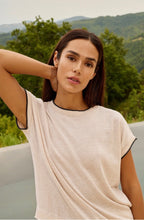 Load image into Gallery viewer, Yaya Knit top with trim
