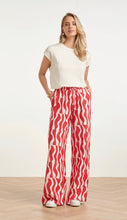 Load image into Gallery viewer, Sadie Red Print Trousers
