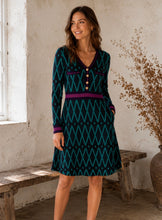 Load image into Gallery viewer, Bella Knitted Colourful Dress
