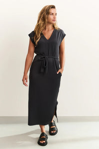 Yasmine Washed Black Dress
