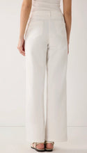Load image into Gallery viewer, More &amp; More White Twill Trousers
