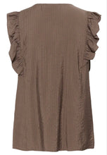 Load image into Gallery viewer, InWear HillaryIW SS Shirt Coffee Quartz *NEW
