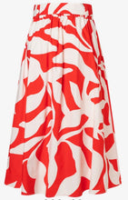 Load image into Gallery viewer, More &amp; More Red Print Skirt

