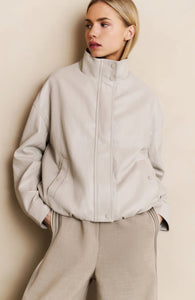 Yasmine Faux Leather Jacket
