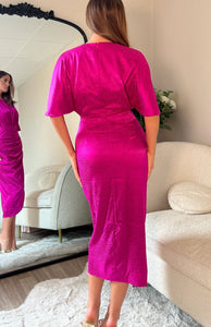 Gretta Fuschia Dress