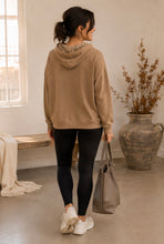 Load image into Gallery viewer, Nora Hoodie in Cuppucino
