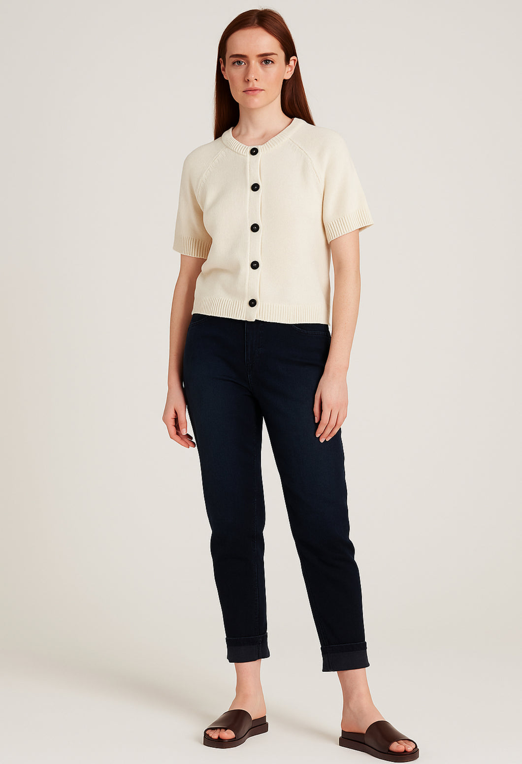 More and More Buttermilk Cardigan