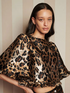 SJ Leopard Top