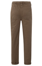 Load image into Gallery viewer, Yasmine Woven Cargo Trousers Brown
